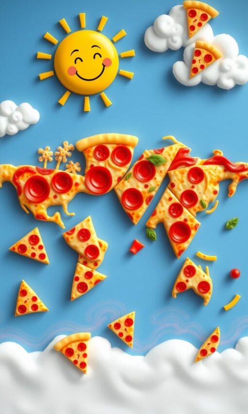 Pizza's van de wereld smaken