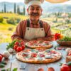 Zelfgemaakte pizza, Italiaanse stijl