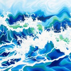 Woeste golven, blauwe symfonie