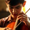 Caravaggio's Gouden Muzikant: Stemming