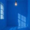 Blauwe kamer, feestelijke schaduwen