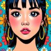 Sterrenhemel met Murakami's Popster