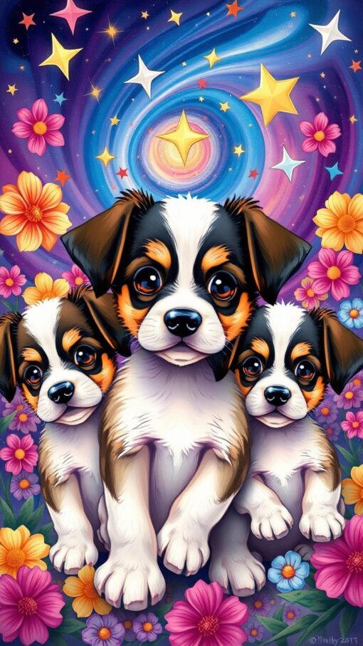 Puppy Sterrenhemel Bloemenzee
