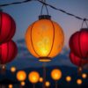 Romantische Lampionnen