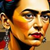 Frida's geometrische gloed