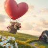 Valentijns Ballonnen in de Lucht