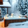 Ontspannen in een winterse spa