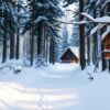 Winterwandeling door het stille bos