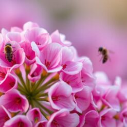 Ontluikende bloesem bij zonsopkomst