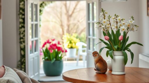 Frisse lentebries in huis