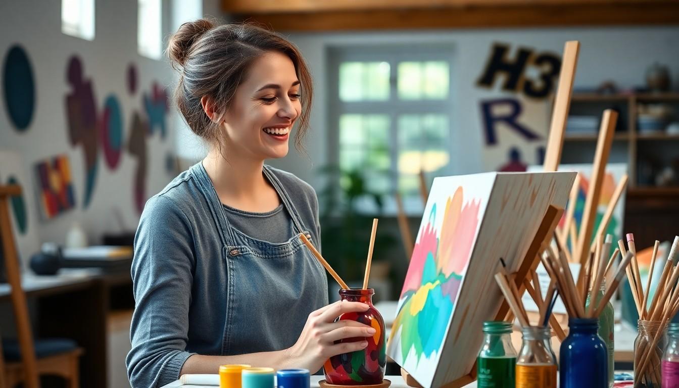 Voordelen workshop vazen schilderen