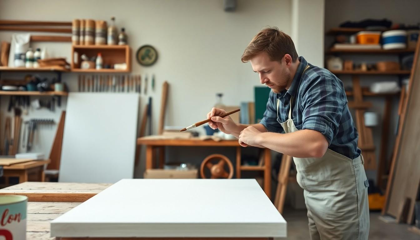 Stappenplan voor masonite schilderen