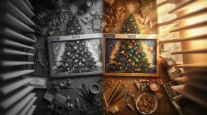 Schipper Schilderen op Nummer Kerst - Hoofdafbeelding