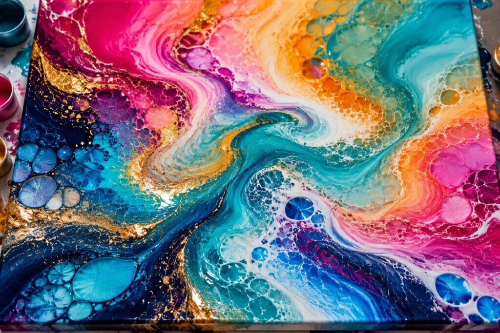 nummerschilderen acrylgiet