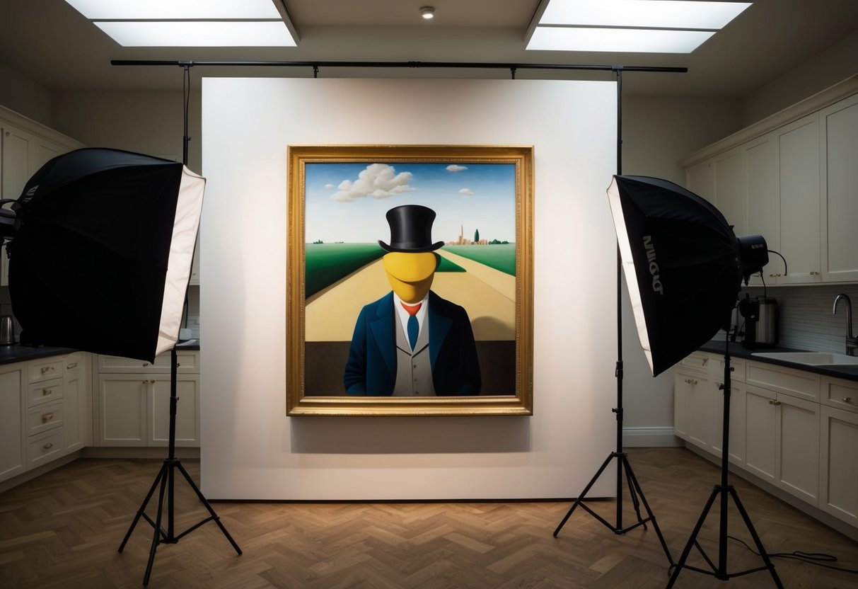 Een surrealistisch kunstwerk van Magritte verkocht voor een recordbedrag van 121 miljoen dollar.