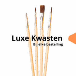 Luxe kwasten bij elke bestelling