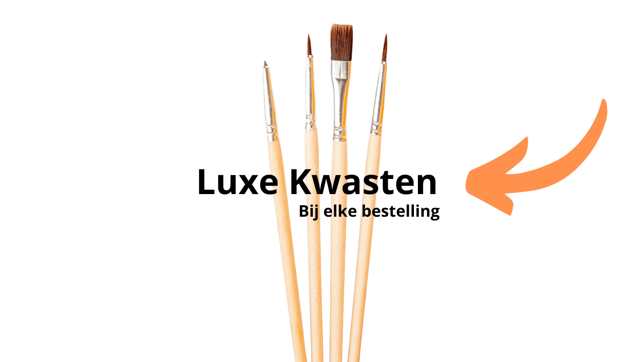 Luxe kwasten bij elke bestelling