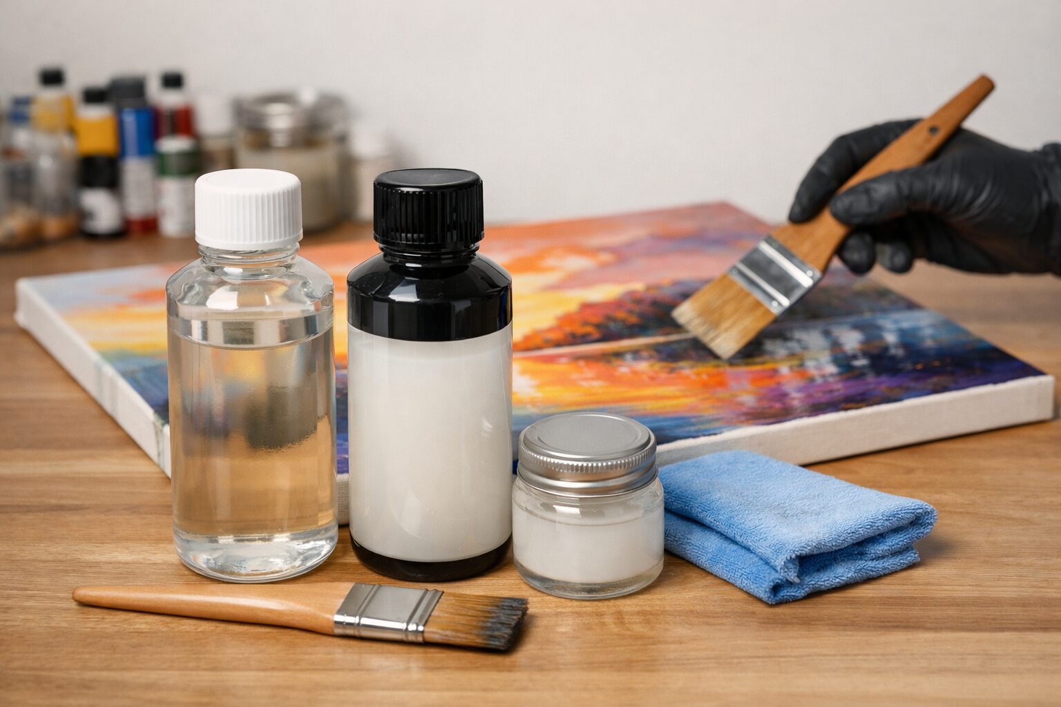 Kort antwoord: Welke vernis voor acrylverf?