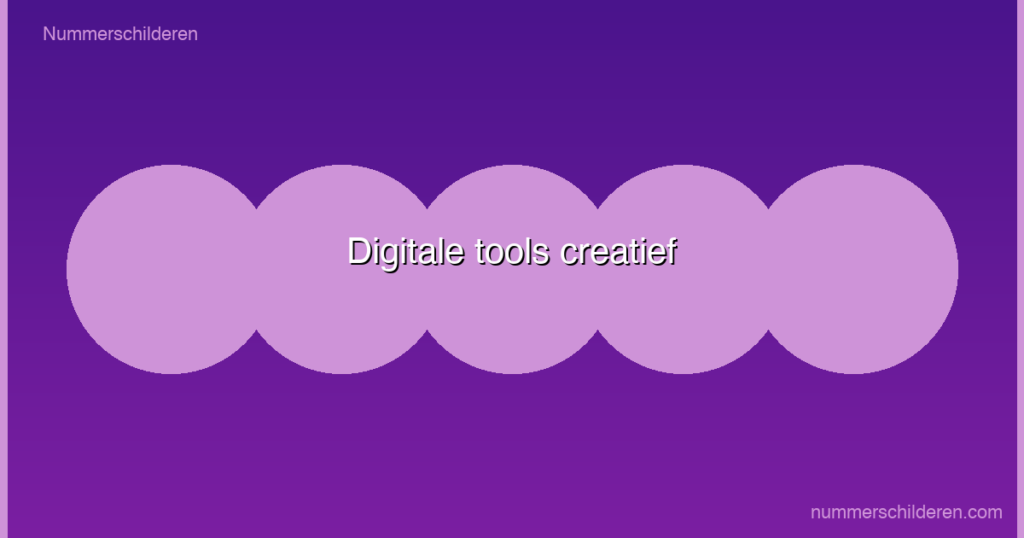 Digitale tools creatief