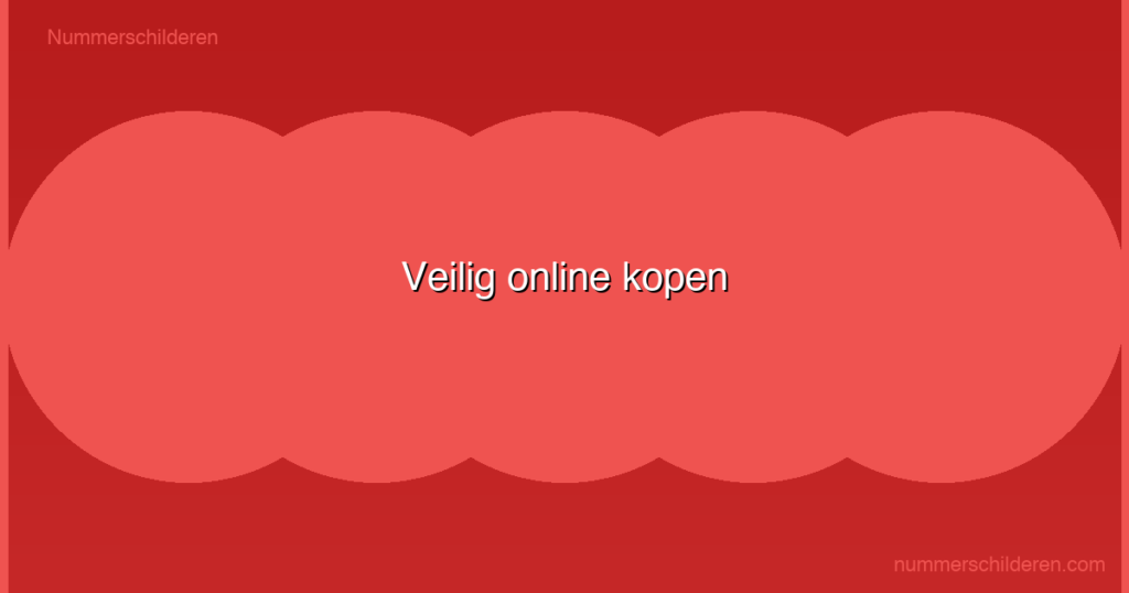 Veilig online kopen