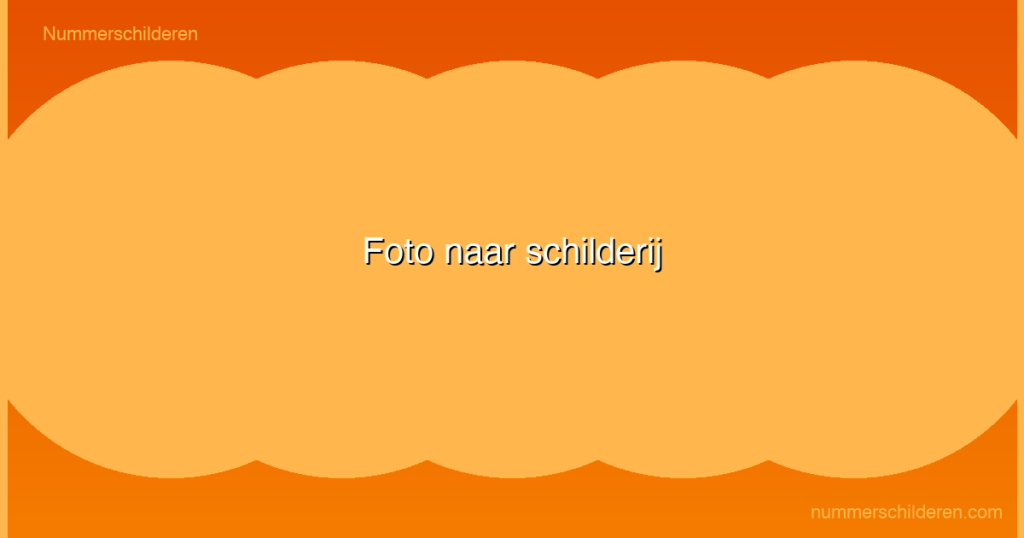 Foto naar schilderij