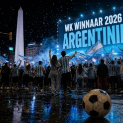 WK winnaar 2026 Argentinie schilderen op nummer