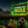 WK winnaar 2026 Brazilie schilderen op nummer