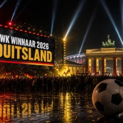 WK winnaar 2026 Duitsland schilderen op nummer