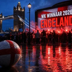WK winnaar 2026 Engeland schilderen op nummer
