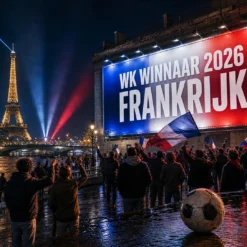 WK winnaar 2026 Frankrijk schilderen op nummer