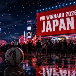 WK winnaar 2026 Japan schilderen op nummer