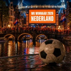 WK winnaar 2026 Nederland schilderen op nummer