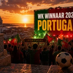 WK winnaar 2026 Portugal schilderen op nummer